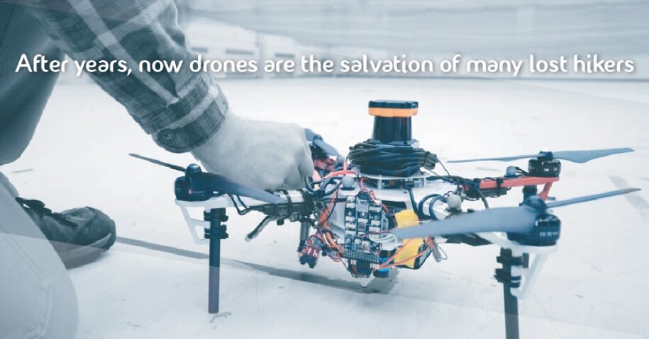 Fleets of drones could aid searches for lost hikers